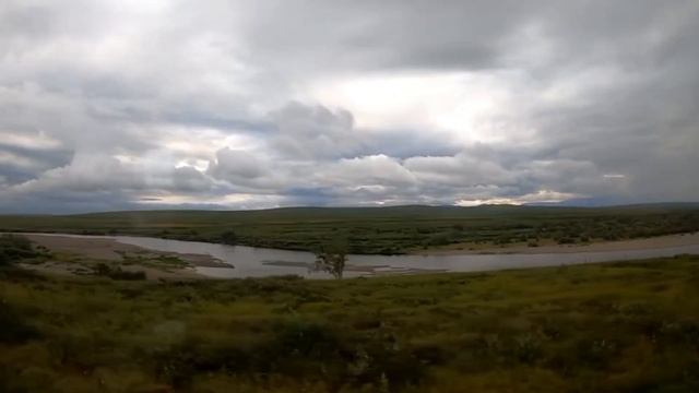 Вид с окна поезда 🚂🚃🚃🚃 смотреть онлайн