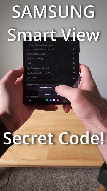 Secret Code! Samsung Smart View #shorts смотреть онлайн
