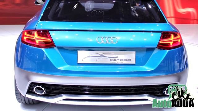 Audi Allroad Shooting Brake Concept (Crossover) Unveiled @ 2014 Detroit Motor Show !