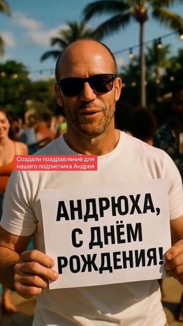 С днем рождением Андрей смотреть онлайн