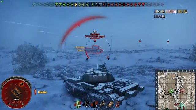 World of Tanks - France Vs China - ELC AMX + Type 59 - (World of Tanks X1 Gameplay) смотреть онлайн