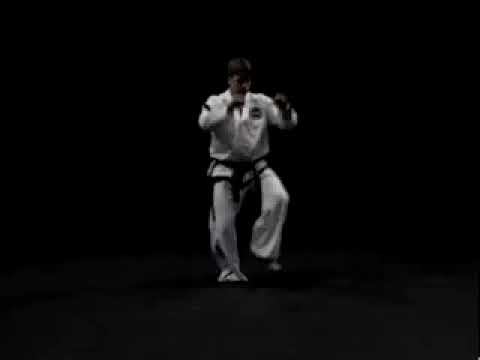 Ю син видео тхэквондо туль Черный пояс 3 Дан хьенг 68 движений комплекс Yoo Sin Tul спорт IFT спорт смотреть онлайн