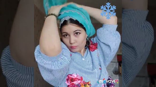 Как завязать платок??? Орамал тагу смотреть онлайн