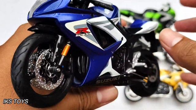 Diecast Metal Model Motorcycles, Ducati Monster, Kawasaki ZX-14R, Suzuki GSX-R600, Aprilia RSV4 257 смотреть онлайн