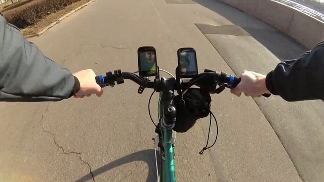 Мартовское щемилово на Стрекозле. Тест компа CYCPLUS M1.