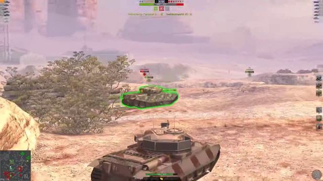 World of Tanks Blitz : Centurion 7/1 at Black Goldville смотреть онлайн