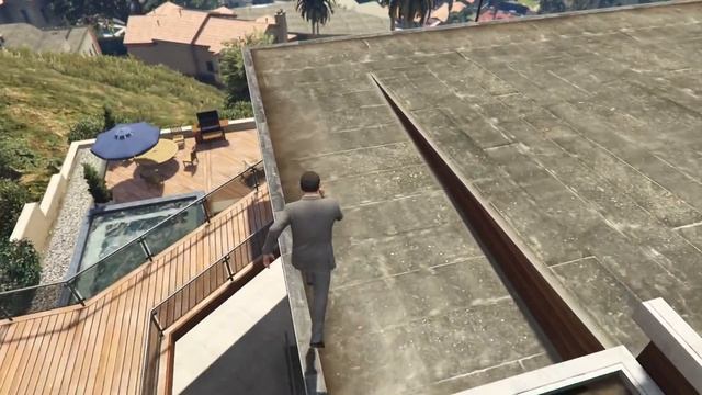 What Do Franklin And Tracey Do In The Pool In GTA 5? (Michael Catches Them) смотреть онлайн