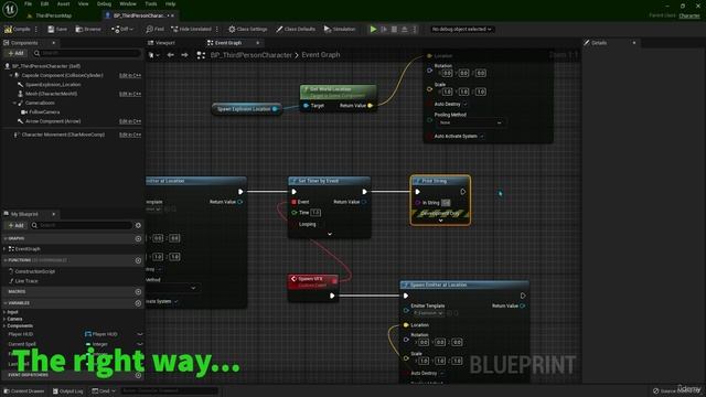 8 Don't use Delay node - Use Timers Instead смотреть онлайн