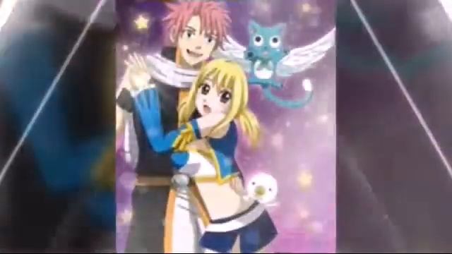 Нацу и Люси под песню "Быть с тобою рядом" смотреть онлайн