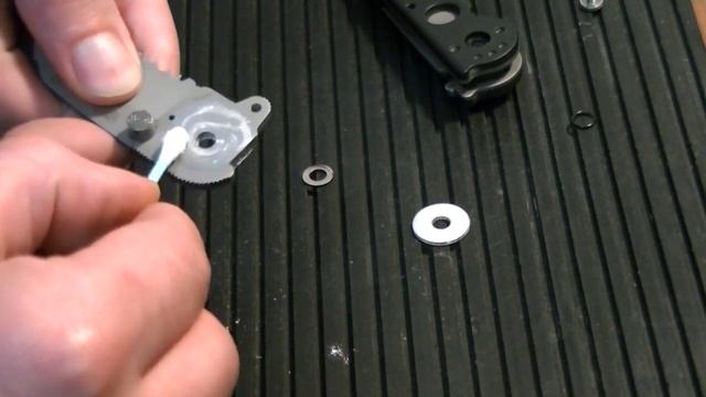 CRKT M16-12Z Zytel Folding Tanto knife (тех.обслуживание нож)