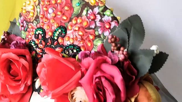 Кокошник с цветами #ЛисьяМастерская смотреть онлайн
