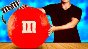 ПРИГОТОВИЛИ ОГРОМНЫЙ M&M'S ВЕСОМ 55 КИЛОГРАММ ВАНЗАЙ vanzai в 4K