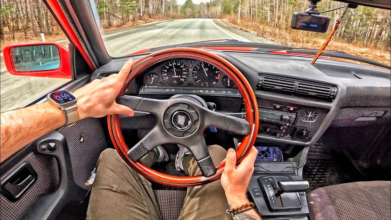 1987 BMW E30 4WD - ТЕСТ-ДРАЙВ ОТ ПЕРВОГО ЛИЦА смотреть онлайн