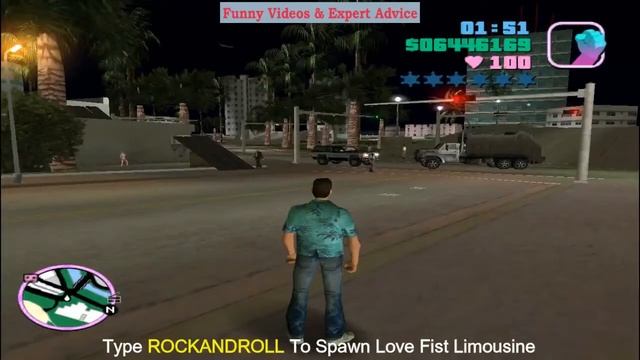 GTA Vice City Cheat Codes Cars Spawn смотреть онлайн