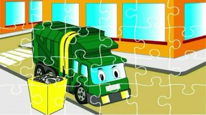 Мусоровоз. Автовоз. Минипогрузчик. Мультик про рабочие машины