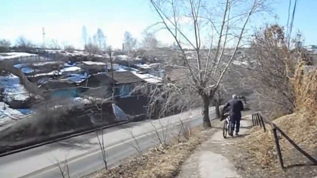 Покатались по городу. Каменский водопад. смотреть онлайн