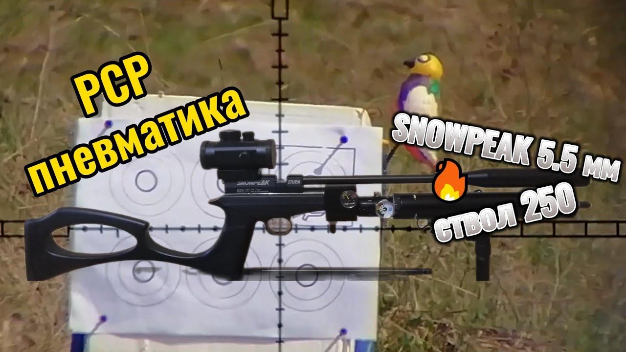 SNOWPEAK 5 5 мм РСР короткий ствол смотреть онлайн