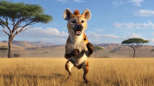 Танцующая гиена (песня в Riffusion Ai) смотреть онлайн