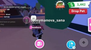 foxy play 🦊 adopt me  проверяю людей на доброту 💗❤️