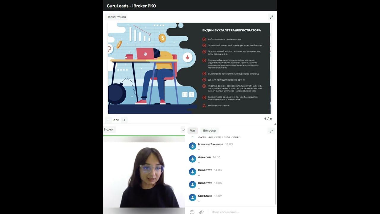 GuruLeads IBroker вебинар