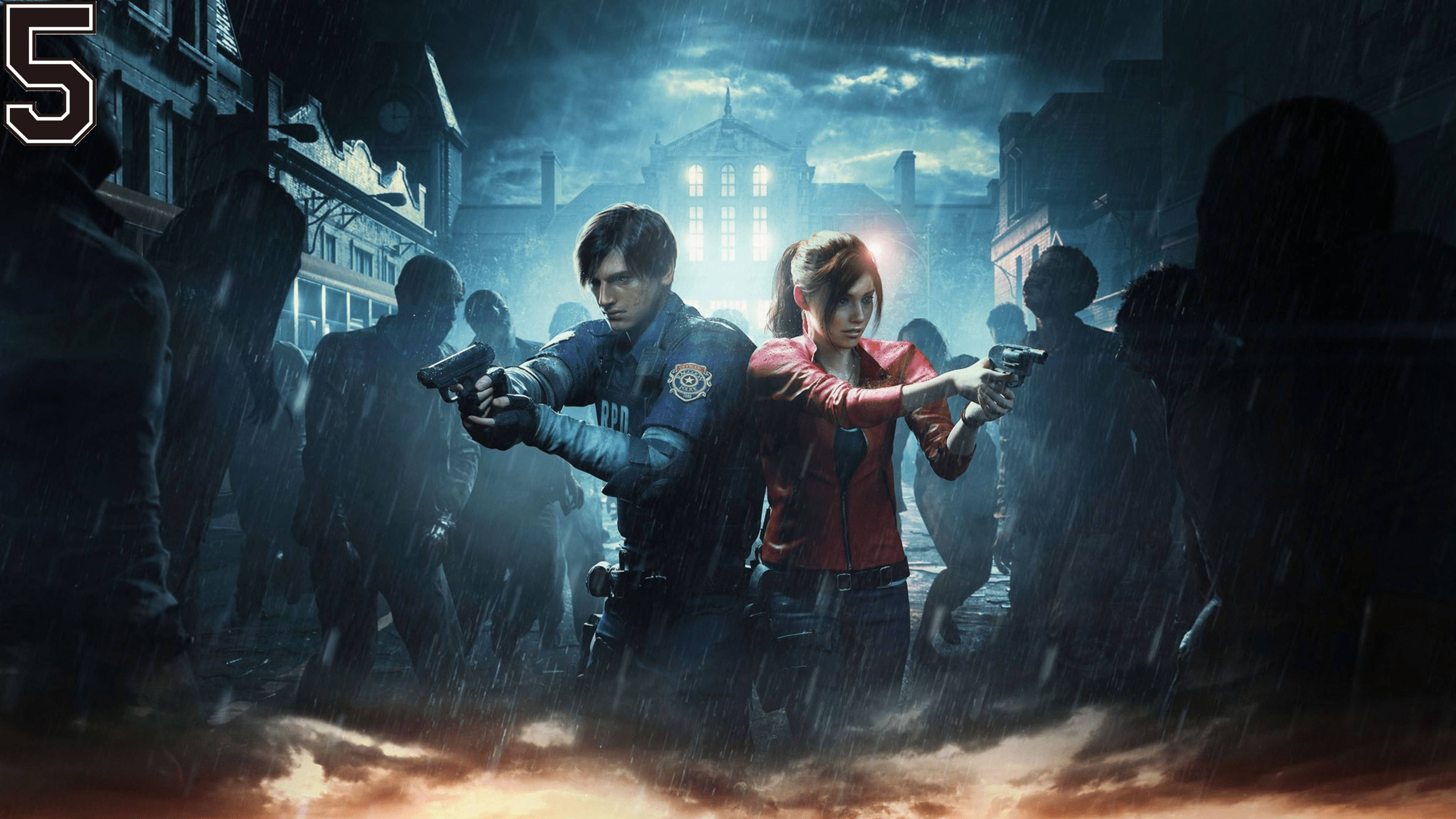 RESIDENT EVIL 2 REMAKE #5. Леон смотреть онлайн
