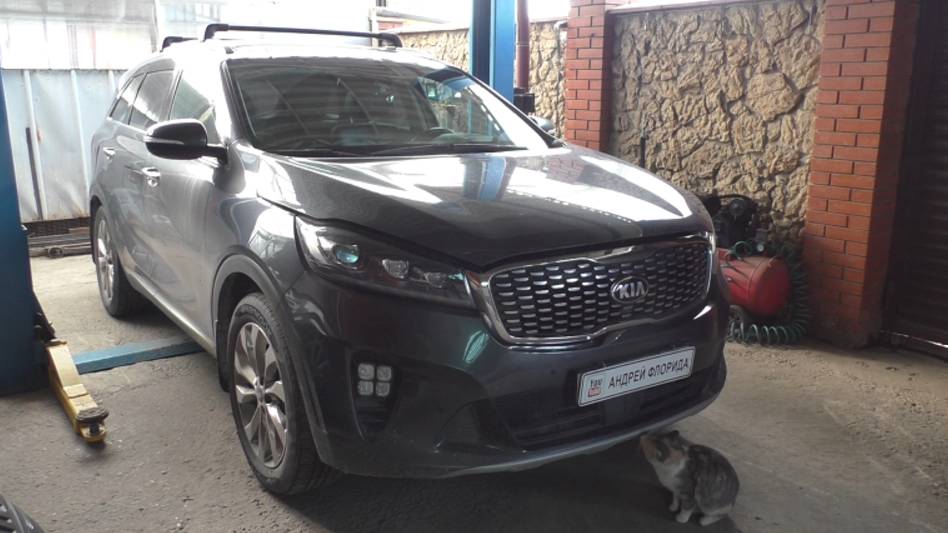 Ошибка P0404 замена клапана EGR на Киа Соренто Прайм 2,2  Kia Sorento Prime 2018