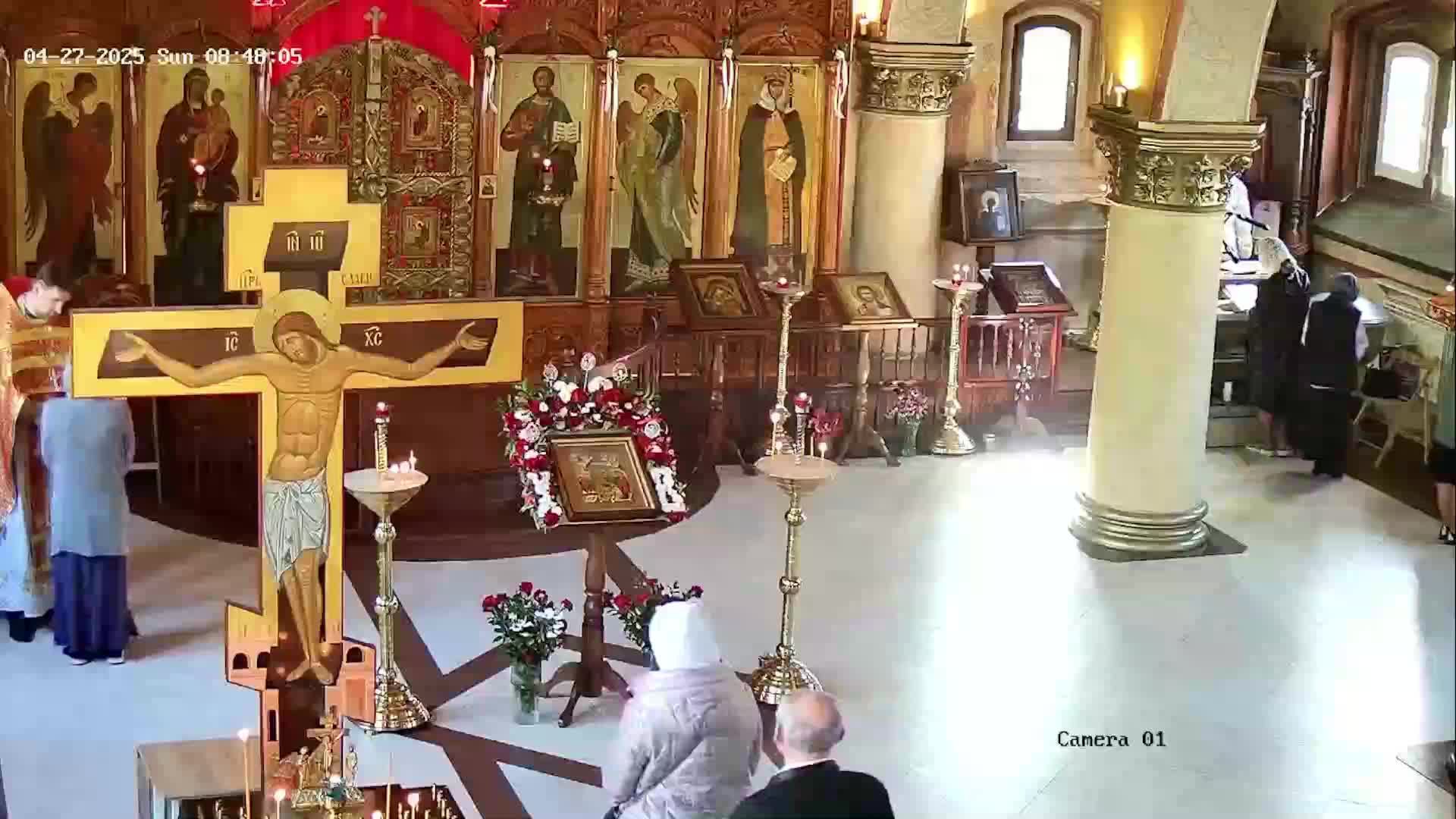 Божественная литургия. 27.04.2025 в 9-00. смотреть онлайн