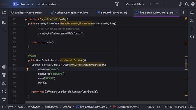 168 Set up of Spring Authorization Server смотреть онлайн