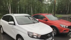 Проехались на Весте СВ и Весте Кросс!Обмен ощущениями! Есть ли разница!?