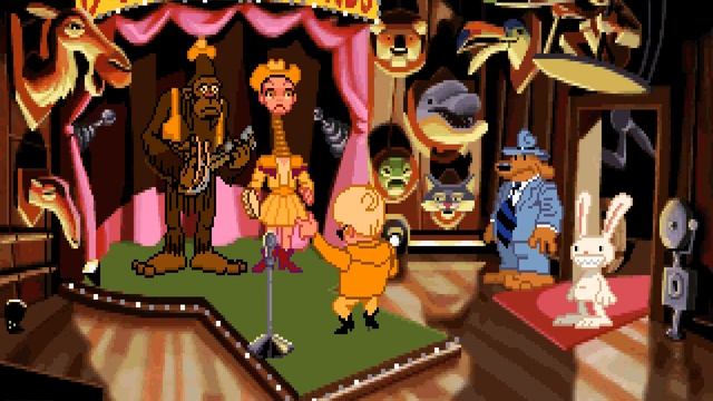 Sam & Max Hit the Road (1993) [MS-DOS] смотреть онлайн