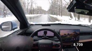 Chery Tiggo 9 - динамика: разгон от 0 до 100