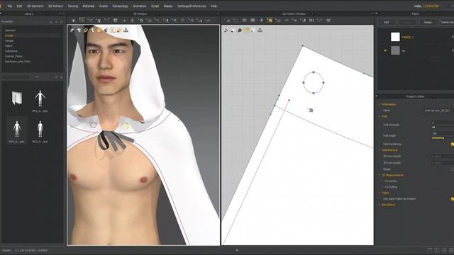 How to design a cape in marvelous designer _ marvelous designer tutorial part 01 смотреть онлайн