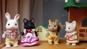 Sylvanian families 13 серия -"Загадочное здание"