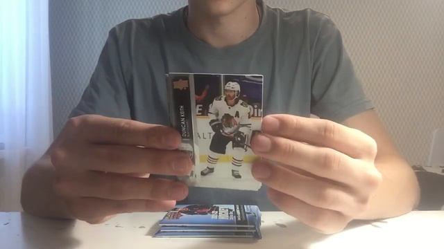 Бокс брейк Series 1 2021/22 Upper Deck Blaster Box Драфт #1