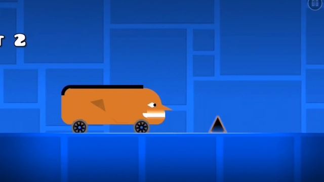 5 СМЕШНЫХ И СТРАННЫХ УРОВНЕЙ В GEOMETRY DASH смотреть онлайн
