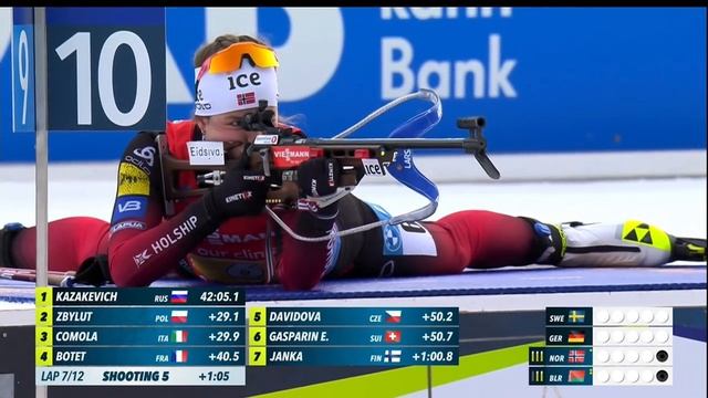 Antholz-Anterselva Women's Relay | 2021-22 Biathlon World Cup