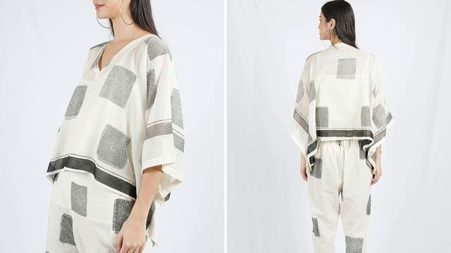 The latest collection Criss Cross Kaftan Short Top For Women - White Color Cross Top - Best Price! смотреть онлайн