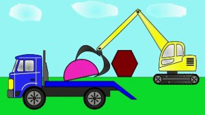 Развивающие мультики для малышей. Все серии подряд. Учим геометрические фигуры