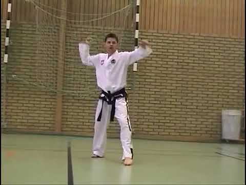 Чунг джанг видео тхэквондо туль черный пояс 2 Дан хьенг 52 движений комплекс Choong-Jang Tul Чундзан смотреть онлайн