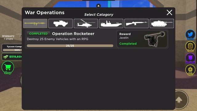 New Tanks Update! (War Tycoon!) смотреть онлайн