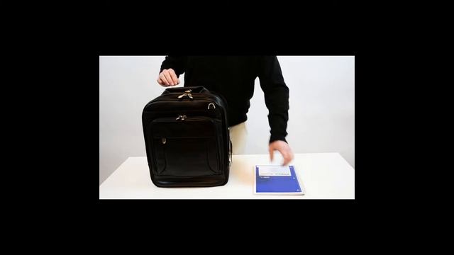 Three-Way Backpack Laptop Briefcase, 15", Black - LINCOLN PARK | McKlein USA смотреть онлайн