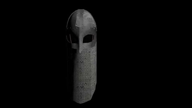 Vendel helmet 3d model смотреть онлайн