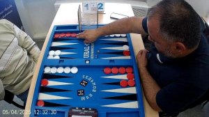 Короткие нарды блиц. Чемпионат Челябинской области. Д.Гурко - А.Долунц