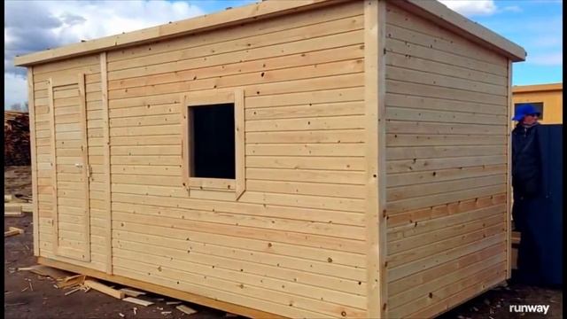 Бытовки деревянные в Люберцах