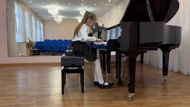 Кемерово, ЦДШИ, Козлова Алиса 3 кл., 9 лет - О. Геталова "Праздничный день" смотреть онлайн