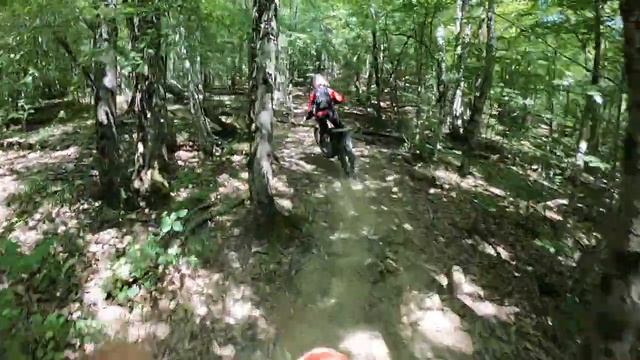 Тренировка Эндуро на горе Собер-Баш