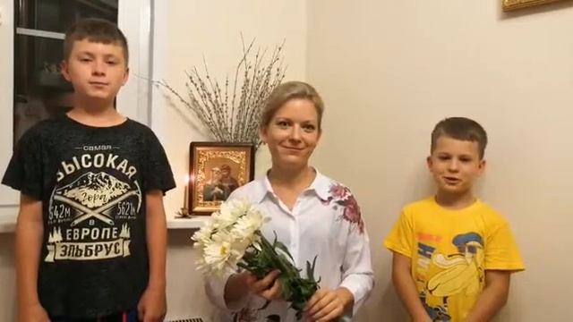 Семья самых юных жителей Северного - Белик Максима и Белик Романа смотреть онлайн