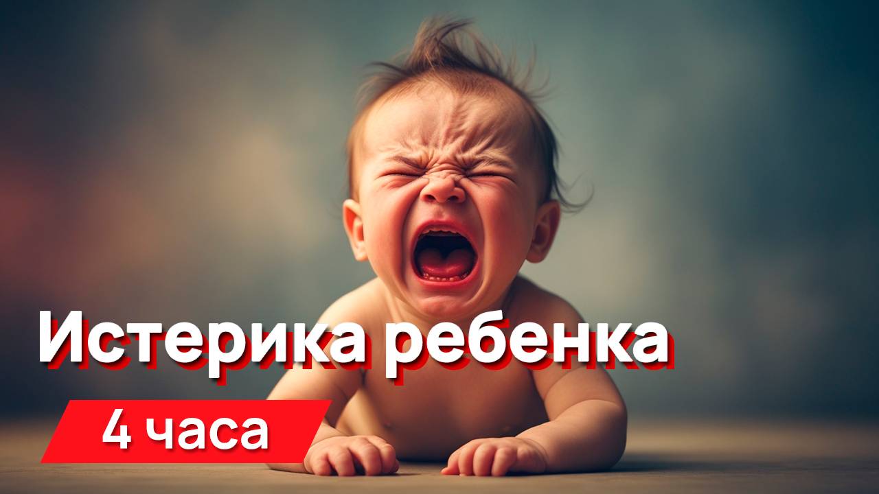 Звуки для соседей - истерика ребенка, истошный мерзкий визг, плач