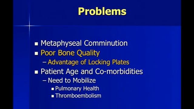 Periprosthetic Fractures- Reducing Mortality