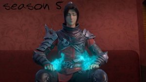 Сериал Расколотая битвой синева небес / Dou po cang qiong Сезон 5 серия 11